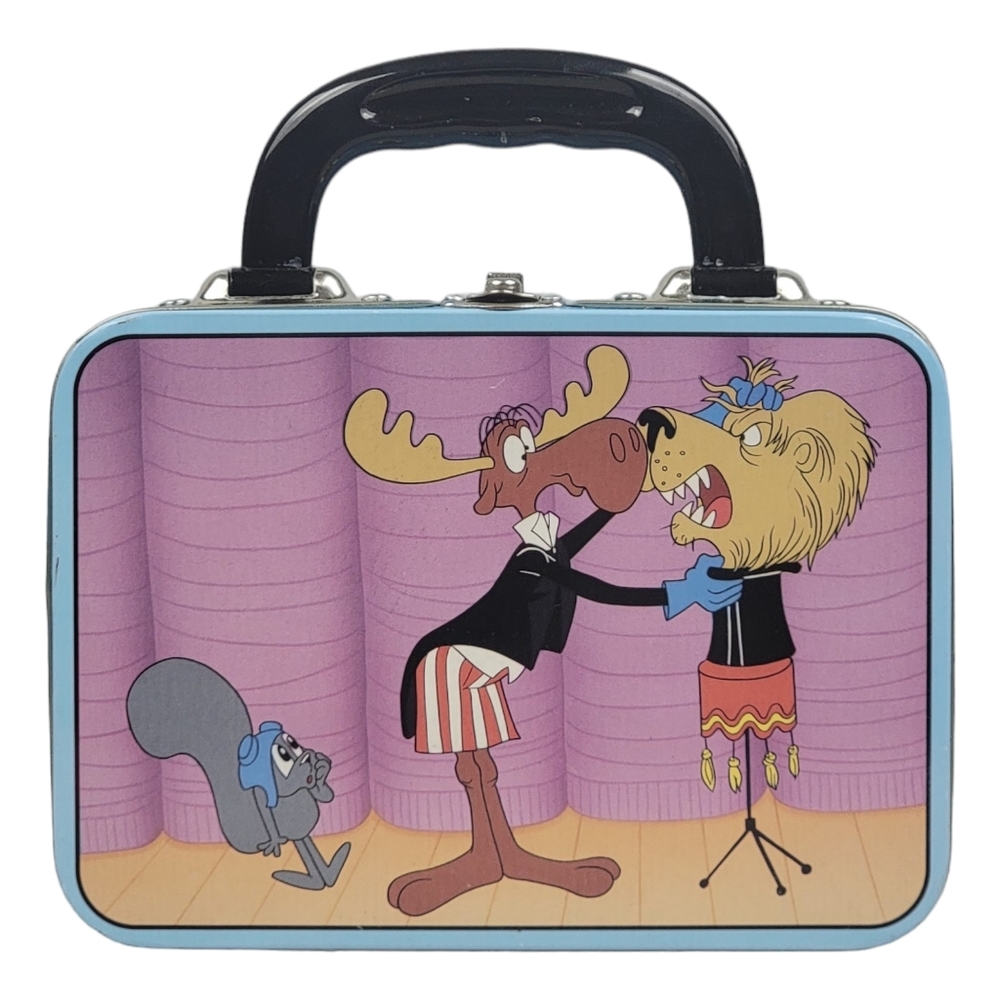 The Adventure of Rocky and Bullwinkle and Friends Metal Lunch Box  - 1998